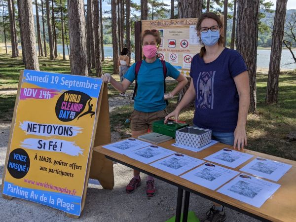 Journée mondiale du nettoyage à Saint-Ferréol