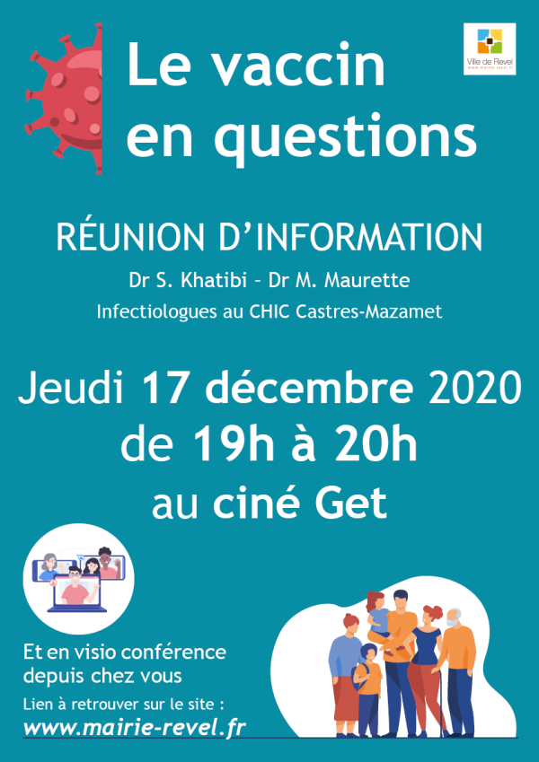 Le vaccin en questions – Réunion d’information